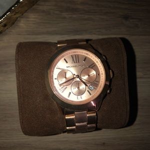 Michael Kors rose gold watch